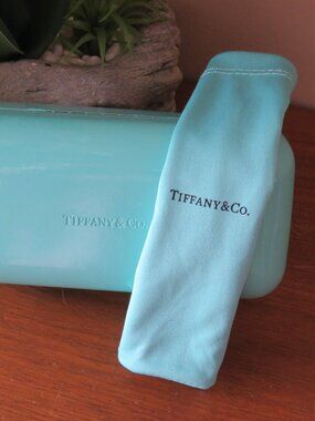 TIFFANY & CO. Hardshell Glasses Sunglasses Protective Case Authentic